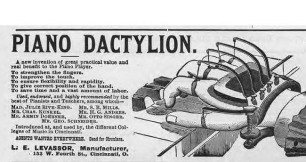 publicité pour le dactylion