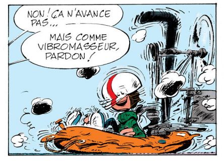 Planche de Gaston Lagaffe