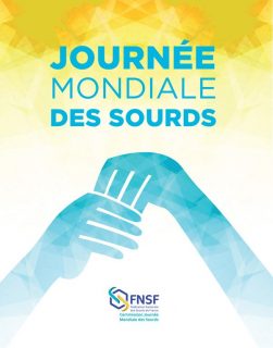 Affiche de la Journée mondiale des sourds