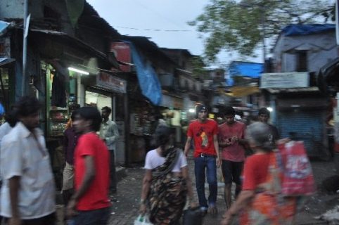 Marché en Inde