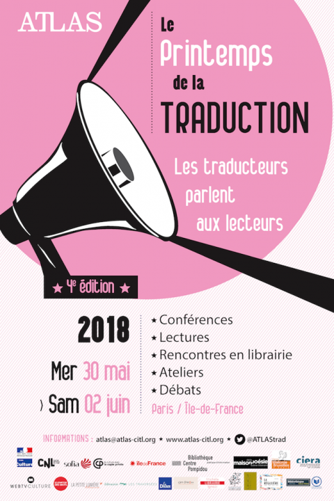 Affiche Printemps de la traduction 2018