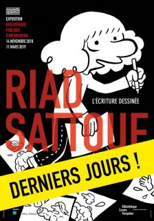 Autoportrait dessinée du jeune Riad Sattouf