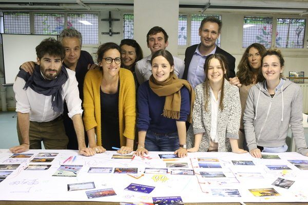 Participants à l'atelier La fresque du climat