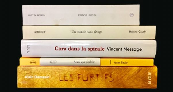 Sélection des cinq romans du Speed Reading