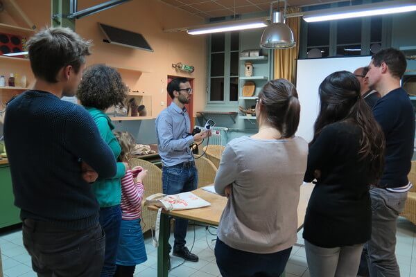 Participants à l'atelier éco-gestes