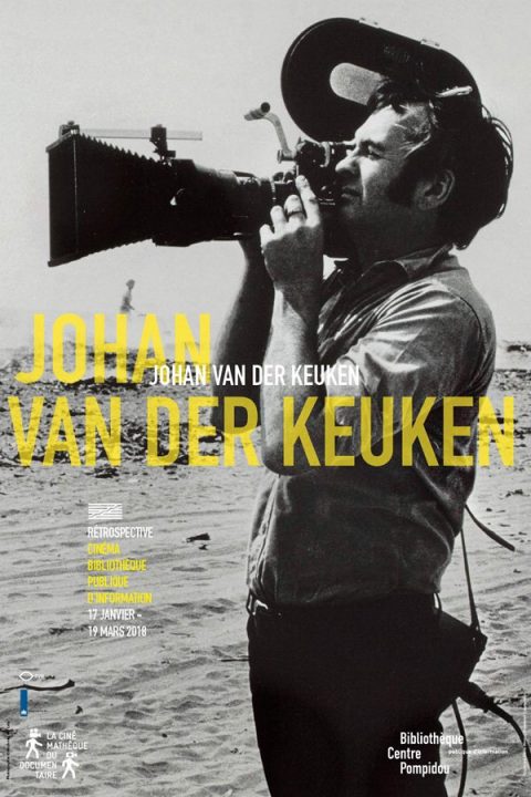 Affiche de la rétrospective Johan Van Der Keuken