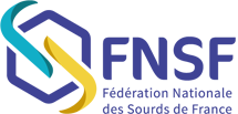 Logo de la Fédération Nationale des Sourds de France