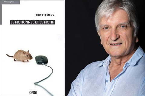 Couverture de Le fictionnel et le fictif et portrait de Eric Clemens